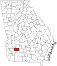 Dougherty County Map Georgia Locator