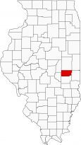 Douglas County Map Illinois