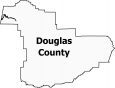 Douglas County Map Oregon