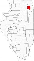 DuPage County Map Illinois