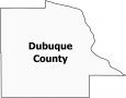 Dubuque County Map Iowa