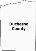 Duchesne County Map Utah