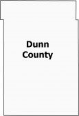 Dunn County Map Wisconsin