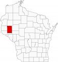 Dunn County Map Wisconsin Locator