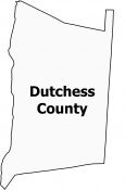 Dutchess County Map New York