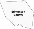 Edmonson County Map Kentucky