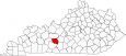 Edmonson County Map Kentucky Locator