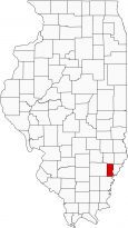 Edwards County Map Illinois