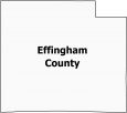 Effingham County Map Illinois Locator