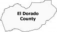 El Dorado County Map California