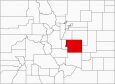 El Paso County Map Colorado Locator