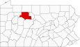 Elk County Map Pennsylvania Locator