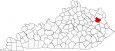Elliott County Map Kentucky Locator