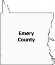 Emery County Map Utah
