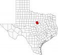 Erath County Map Texas Locator
