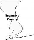 Escambia County Map Florida