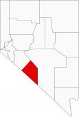 Esmeralda County Map Nevada Locator