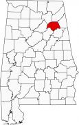 Etowah County Map Locator
