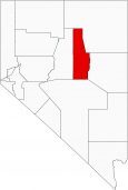 Eureka County Map Nevada Locator