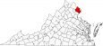 Fairfax County Map Virginia Locator