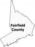 Fairfield County Map Connecticut