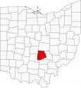 Fairfield County Map Ohio Locator