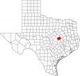 Falls County Map Texas Locator