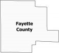 Fayette County Map Alabama