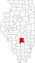 Fayette County Map Illinois