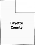 Fayette County Map Indiana