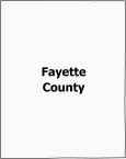 Fayette County Map Iowa