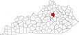 Fayette County Map Kentucky Locator