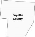 Fayette County Map Ohio