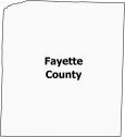 Fayette County Map Tennessee