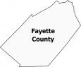 Fayette County Map Texas