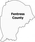 Fentress County Map Tennessee
