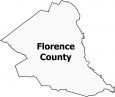 Florence County Map South Carolina