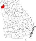 Floyd County Map Georgia Locator