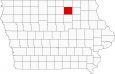 Floyd County Map Iowa Locator