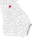 Forsyth County Map Georgia Locator
