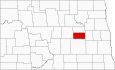 Foster County Map North Dakota Locator