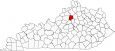 Franklin County Map Kentucky Locator
