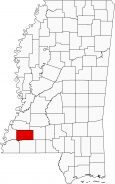 Franklin County Map Mississippi Locator