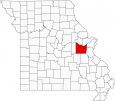 Franklin County Map Missouri Locator