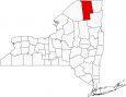 Franklin County Map New York Locator
