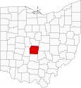 Franklin County Map Ohio Locator