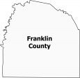 Franklin County Map Tennessee
