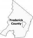Frederick County Map Virginia