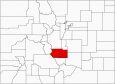 Fremont County Map Colorado Locator