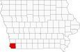 Fremont County Map Iowa Locator
